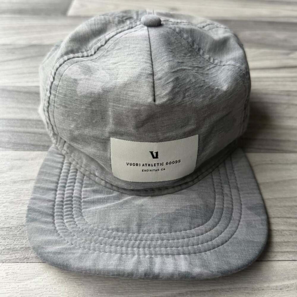 Vuori Athletic Goods Grey Camo Hat
